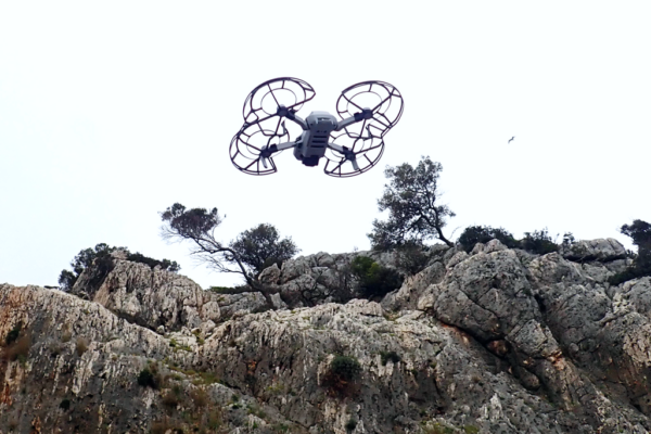 Drones are particularly useful in inaccessible areas.