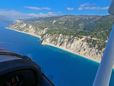 Η καταγραφή από αεροπλάνο είναι ιδιαίτερα χρήσιμη στο θαλάσσιο περιβάλλον.